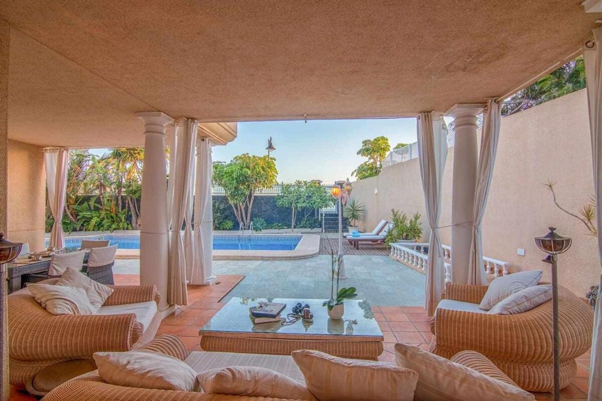 Villa La Concha Beachfront Heated Pool Playa Honda  Esterno foto