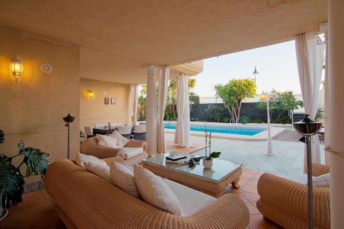 Villa La Concha Beachfront Heated Pool Playa Honda  Esterno foto